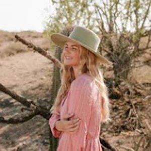 Gigi pop The Dae Triangle Crown Hat - Green - 59 M/L × 1